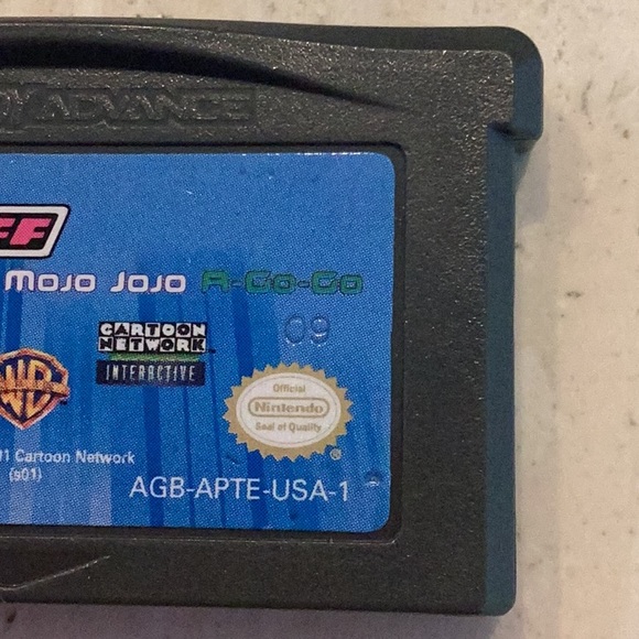 Power Puff Girls Mojo Jojo Gameboy Advance Game GBA A-Go-Go PPG Game Boy - Picture 4 of 11